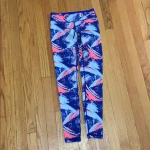 🌟Blue, pink, and white tie dye size 12 leggings🌟